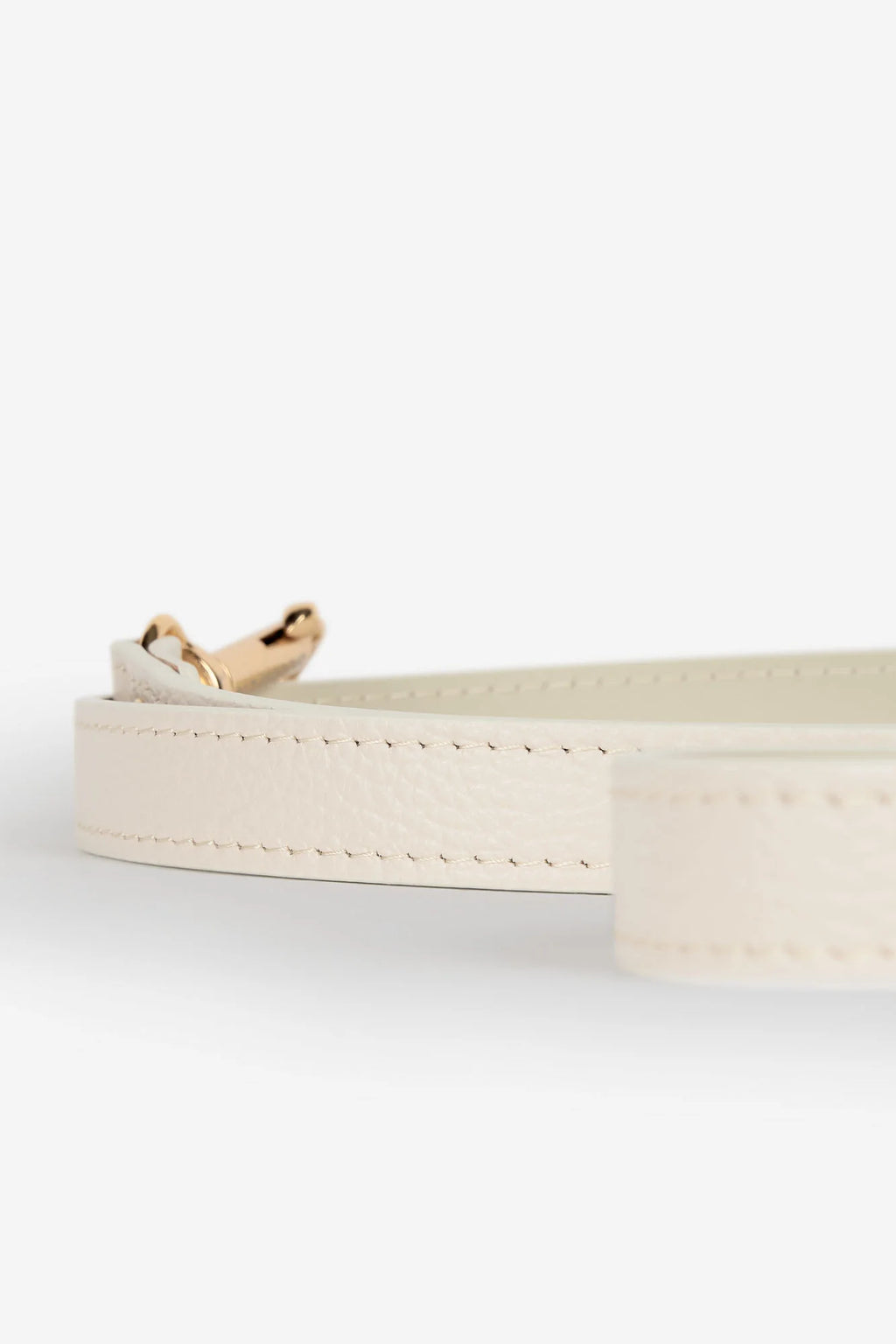 White Leather Juno Dog Lead
