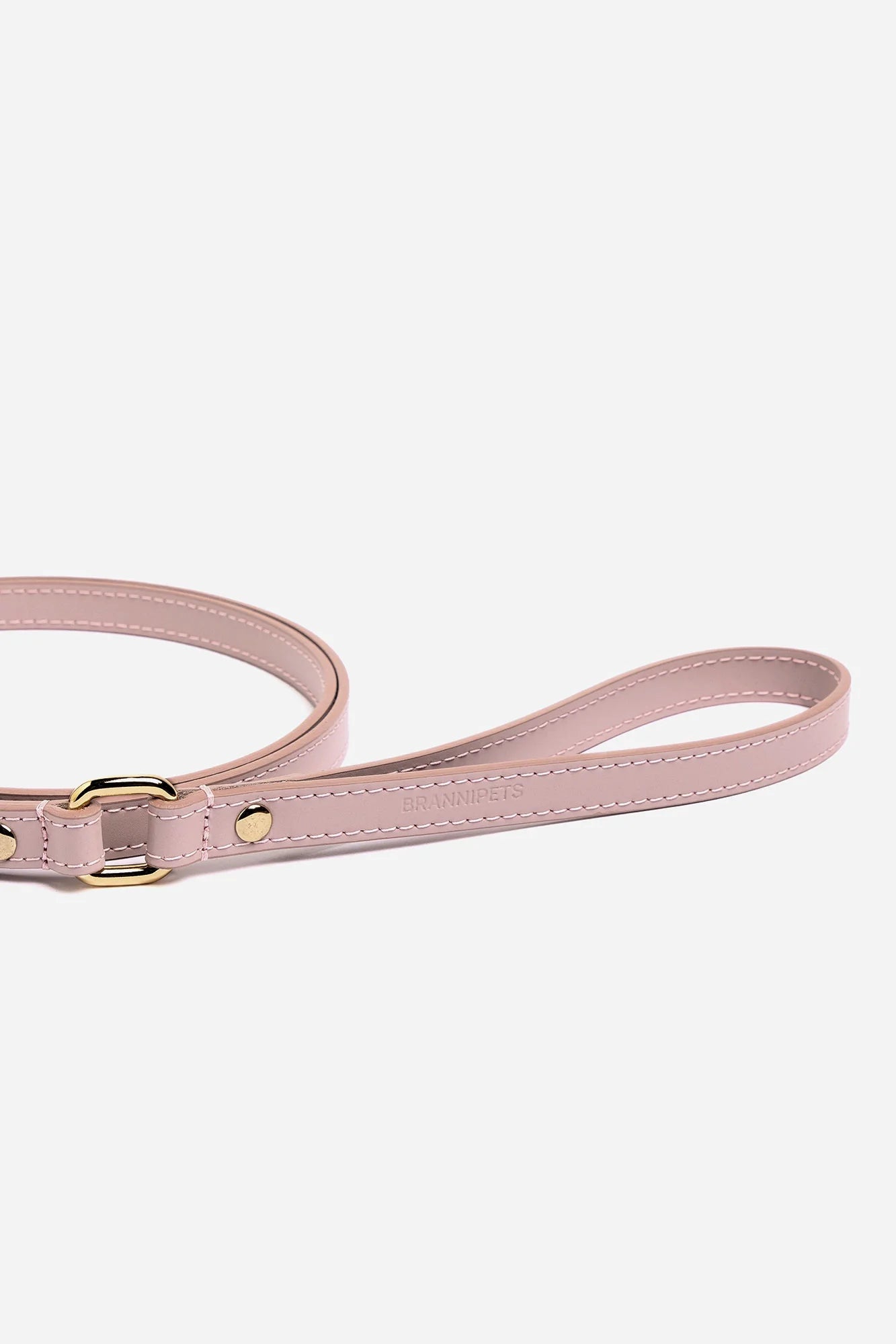 Pink Leather Nara Dog Lead