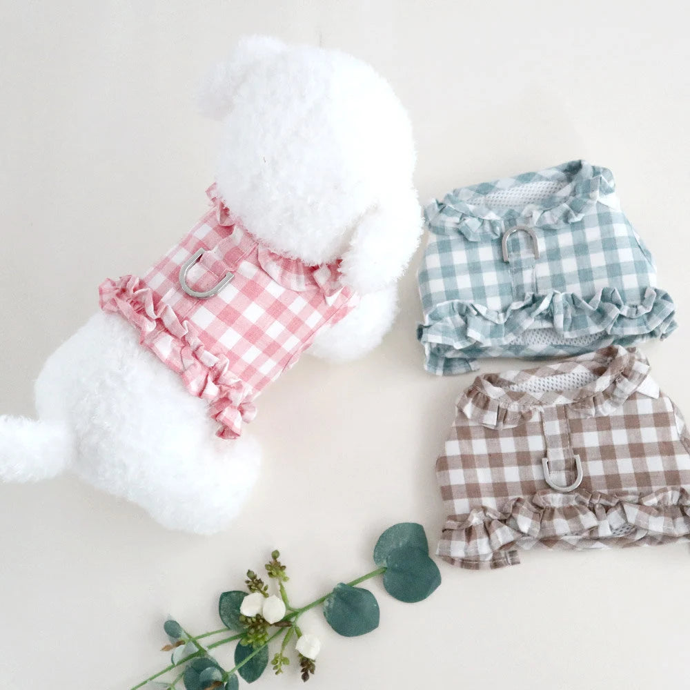 The Gingham Frill Harness