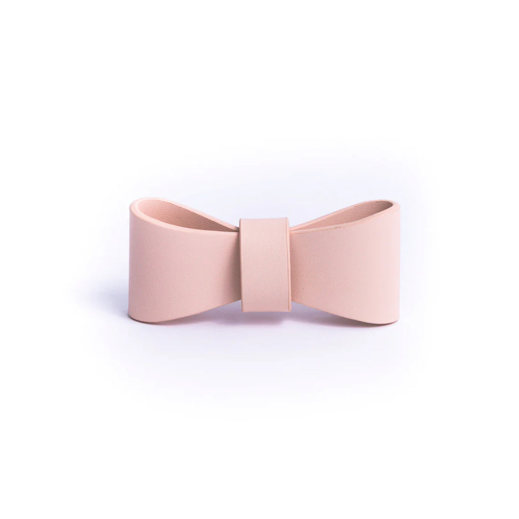 Rose Quartz - Vegan Leather Bowtie