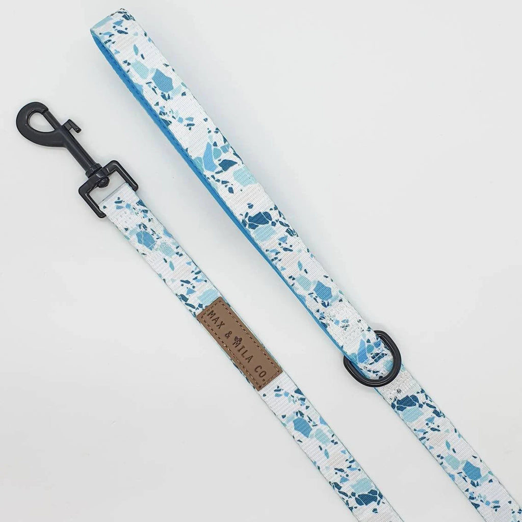 Sky Terrazzo Designer Dog Harness Set