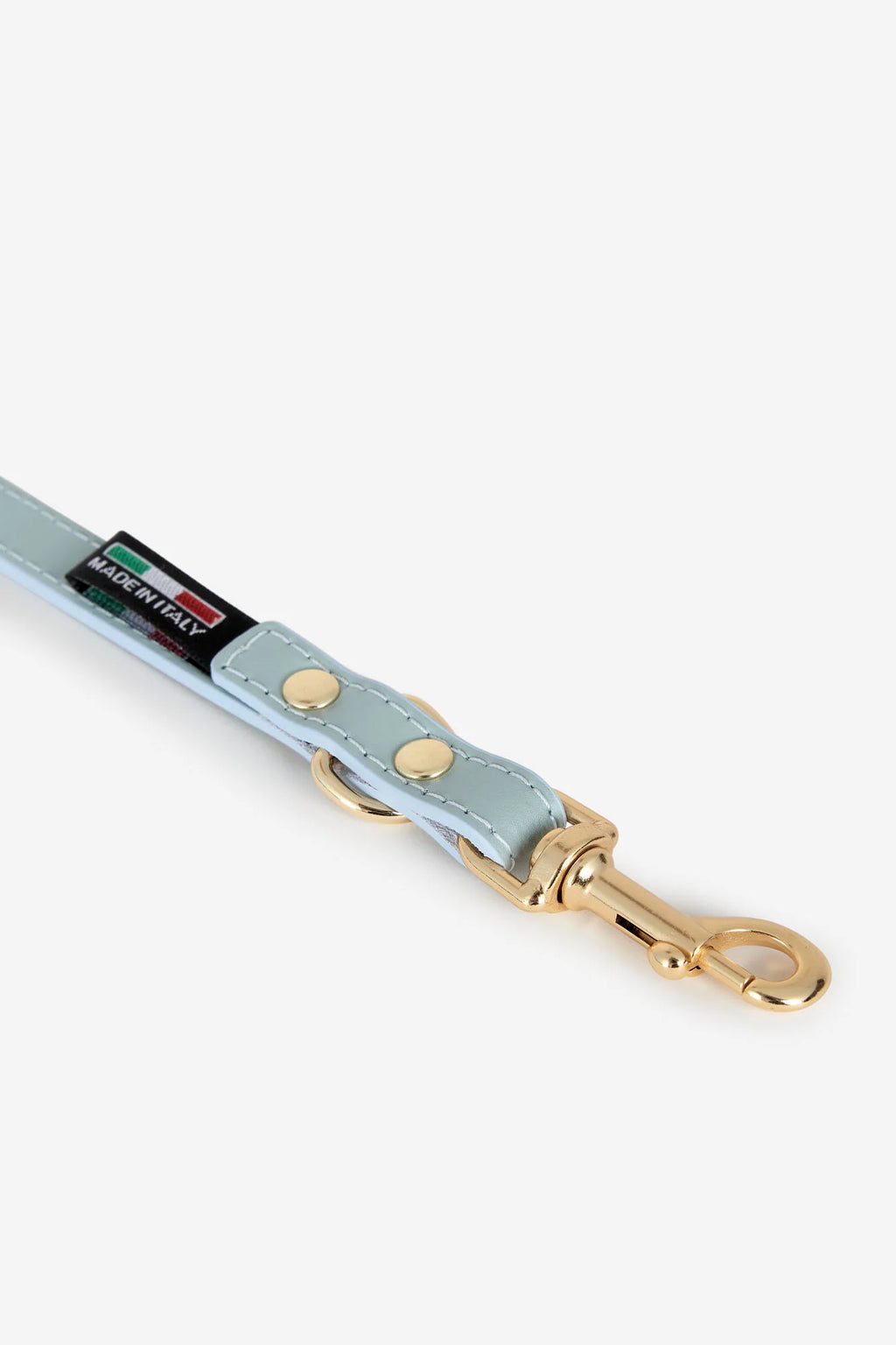 Sky Blue Leather Nara Dog Lead