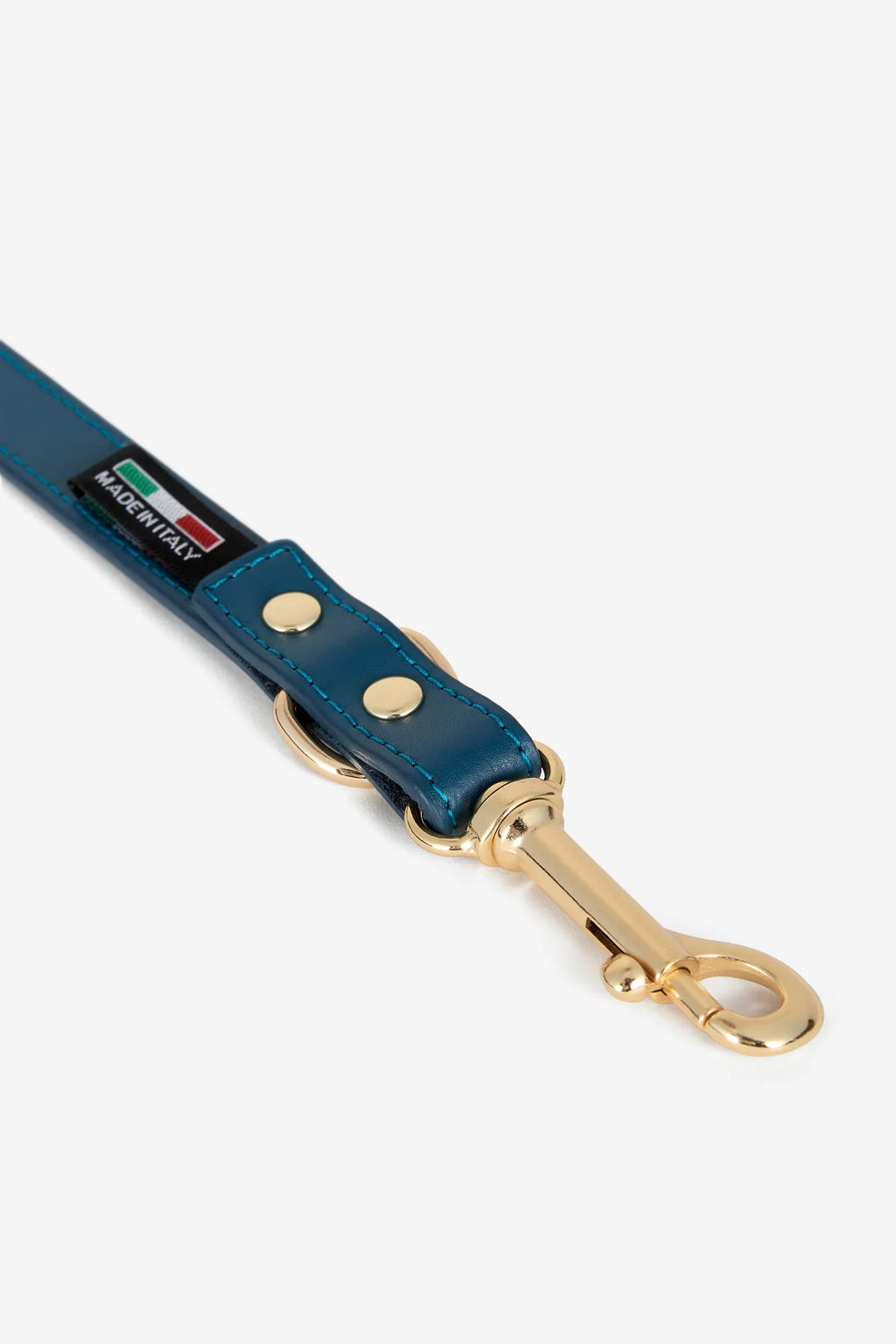 Navy Blue Leather Nara Dog Lead