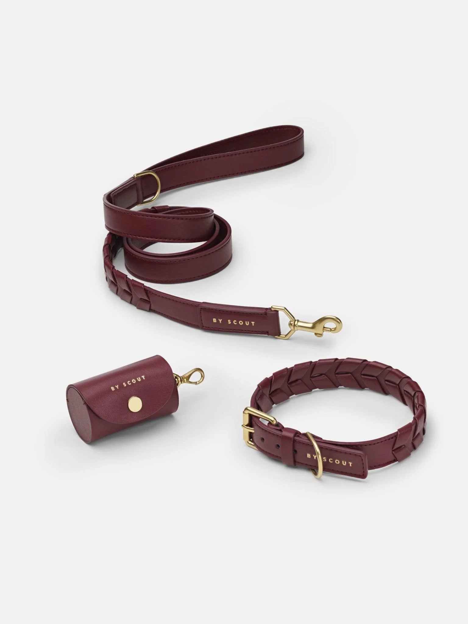 Mela Caspita Walk Set in Burgundy