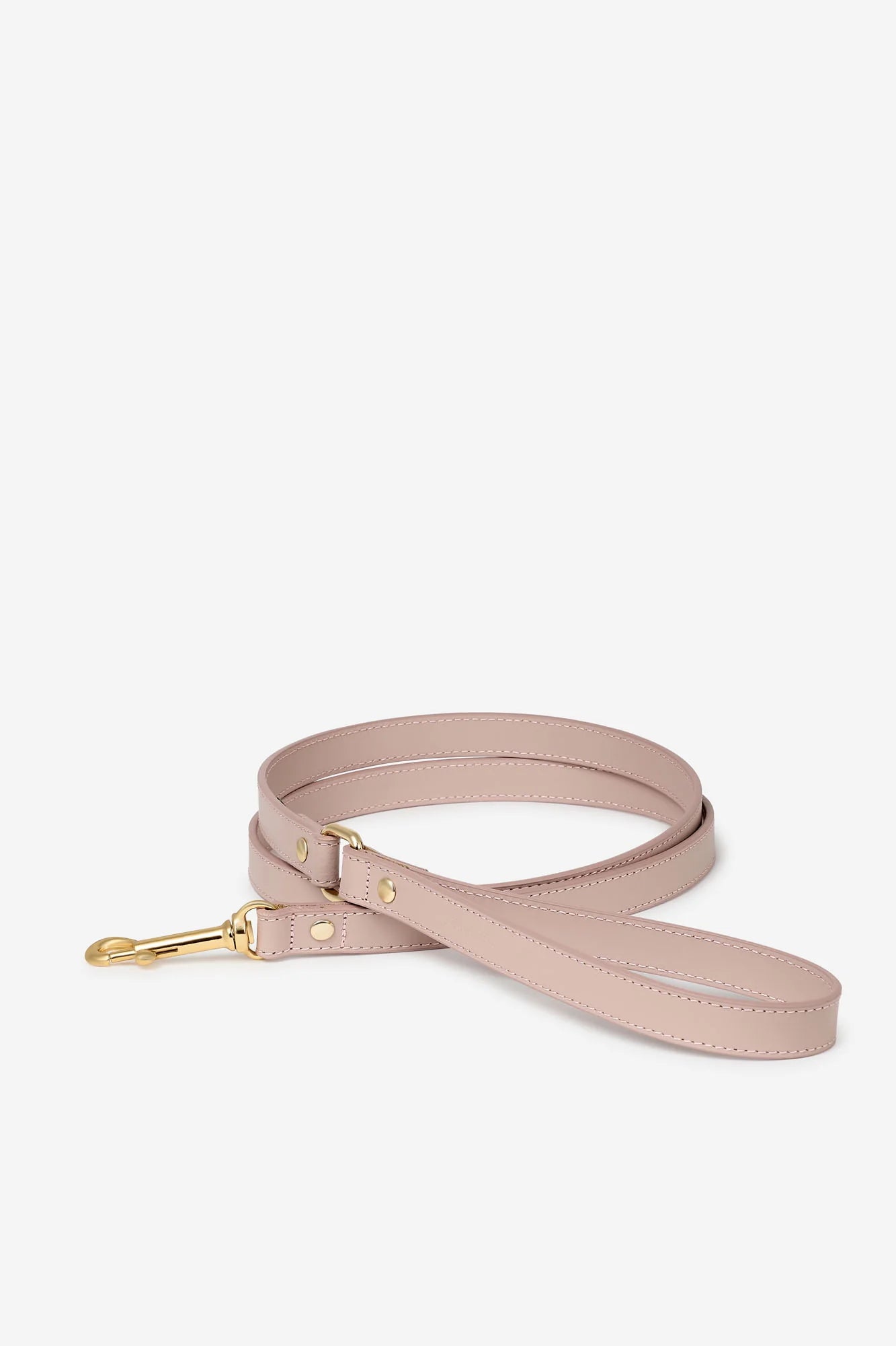 Pink Leather Nara Dog Lead