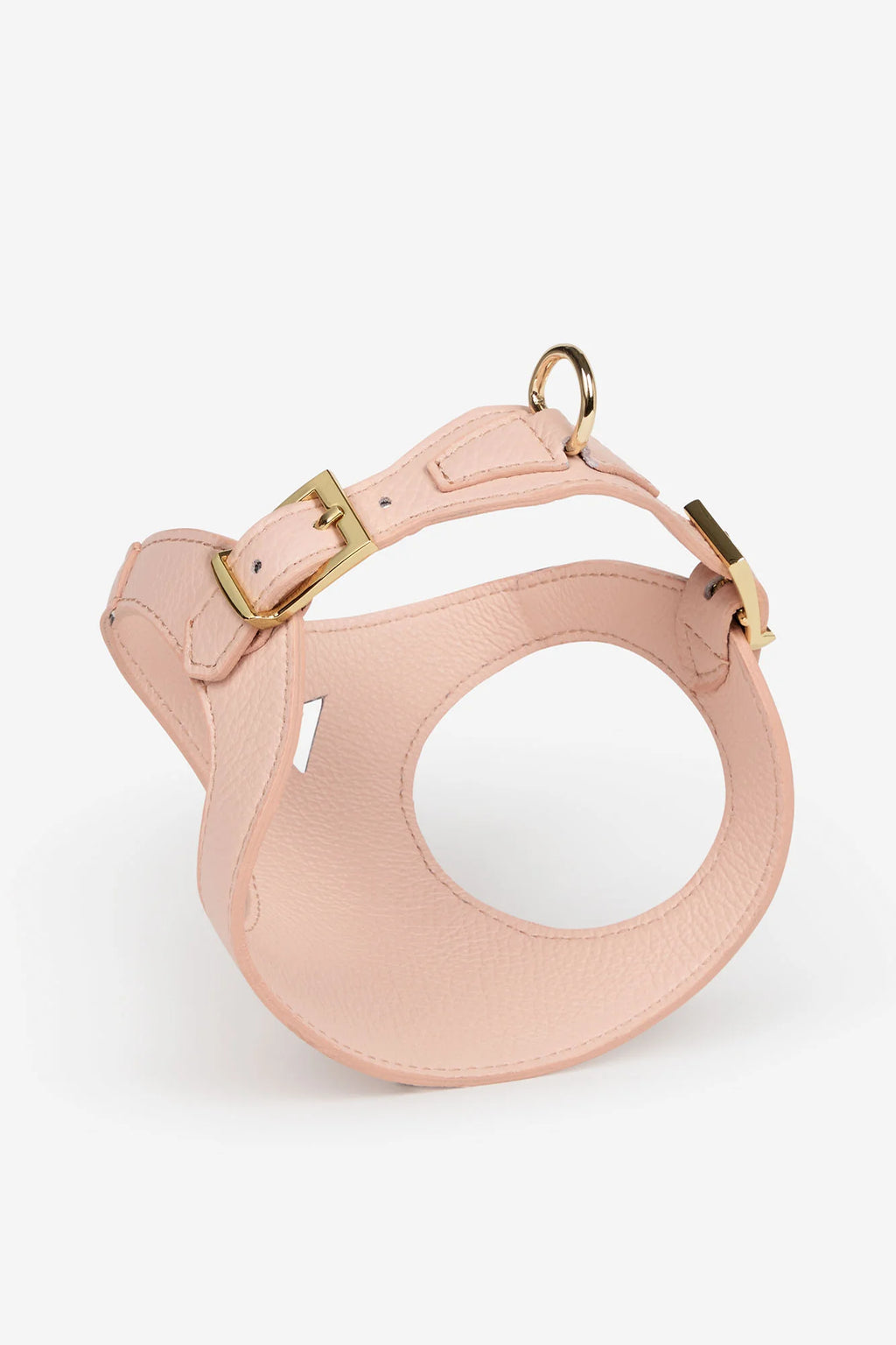 Peach Leather Juno Dog Harness