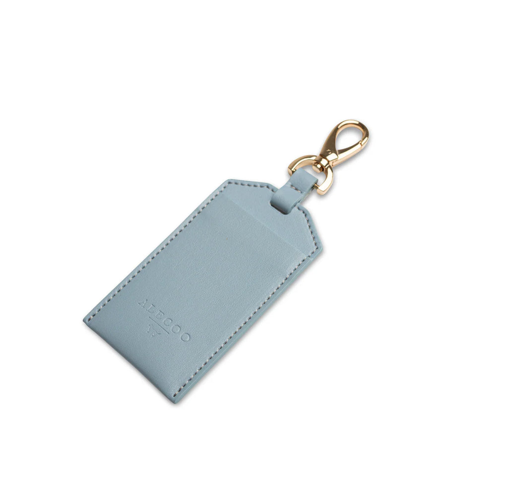 Poopbag Holder Classy Ice Blue - Gold