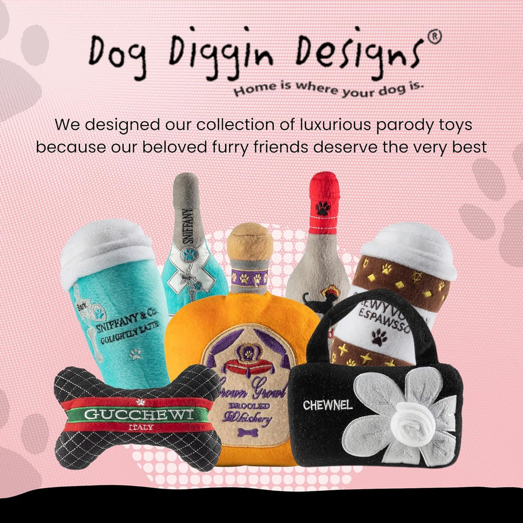 Sniffany & Co - Squeaky Plush Toy Purse 