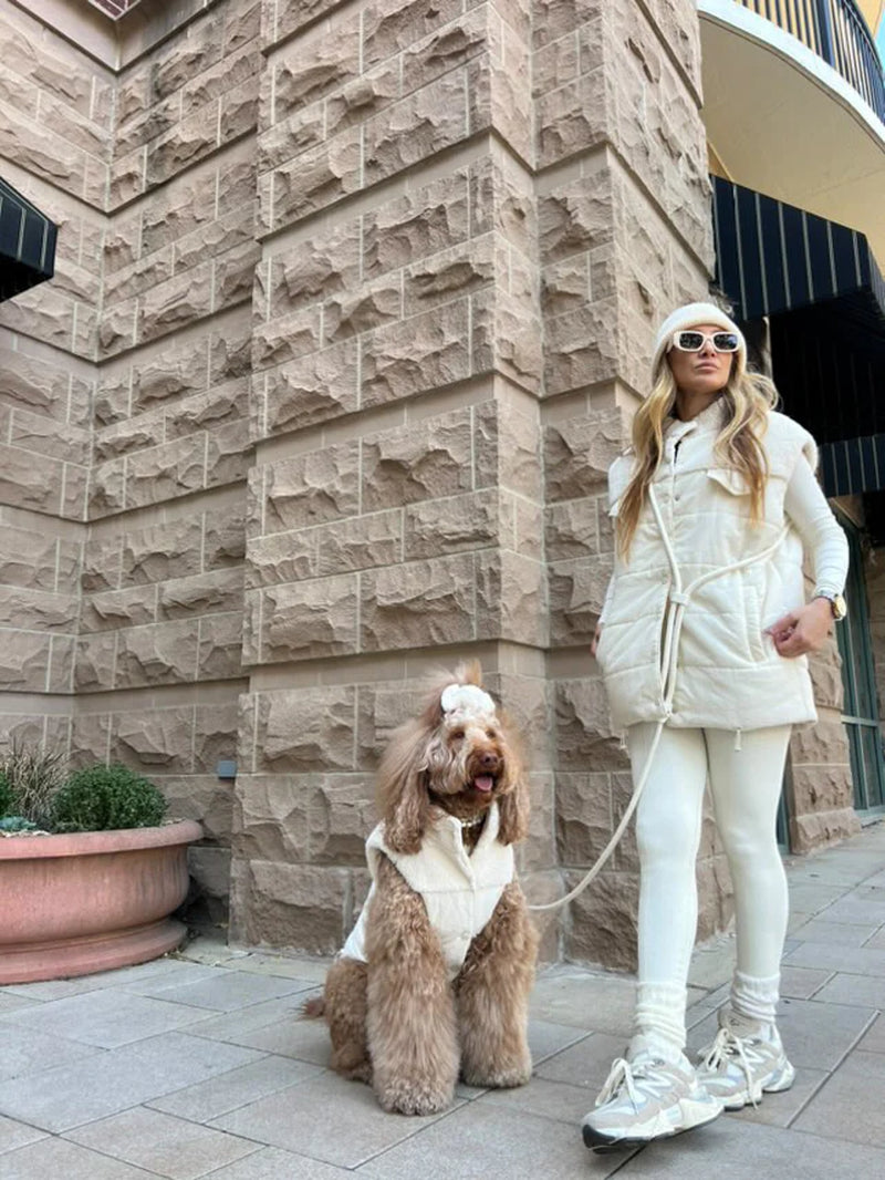 Comfort Teddy Women’S Vest - Creamy Cloud