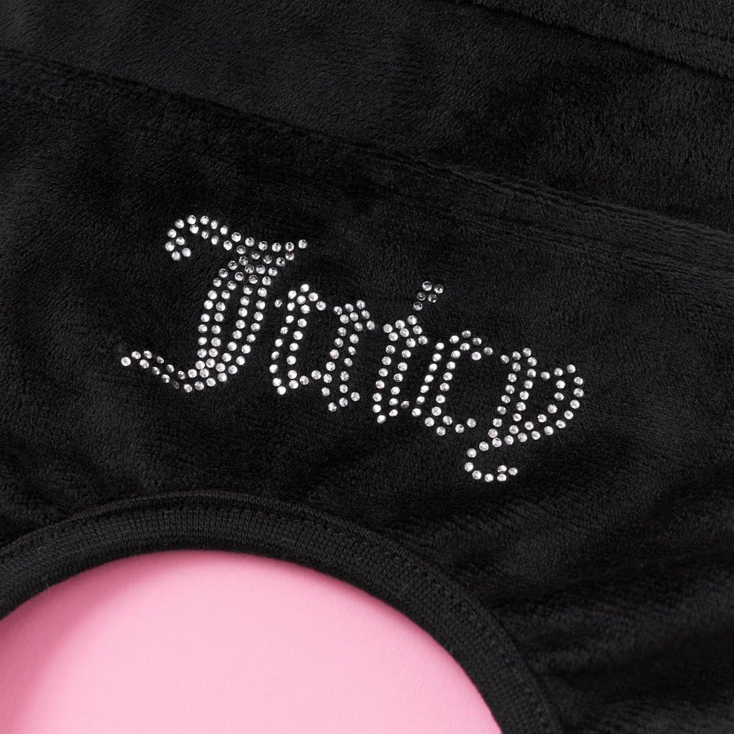 Juicy Couture – Hooded Pet Juicy Bling Velour Tracksuit 
