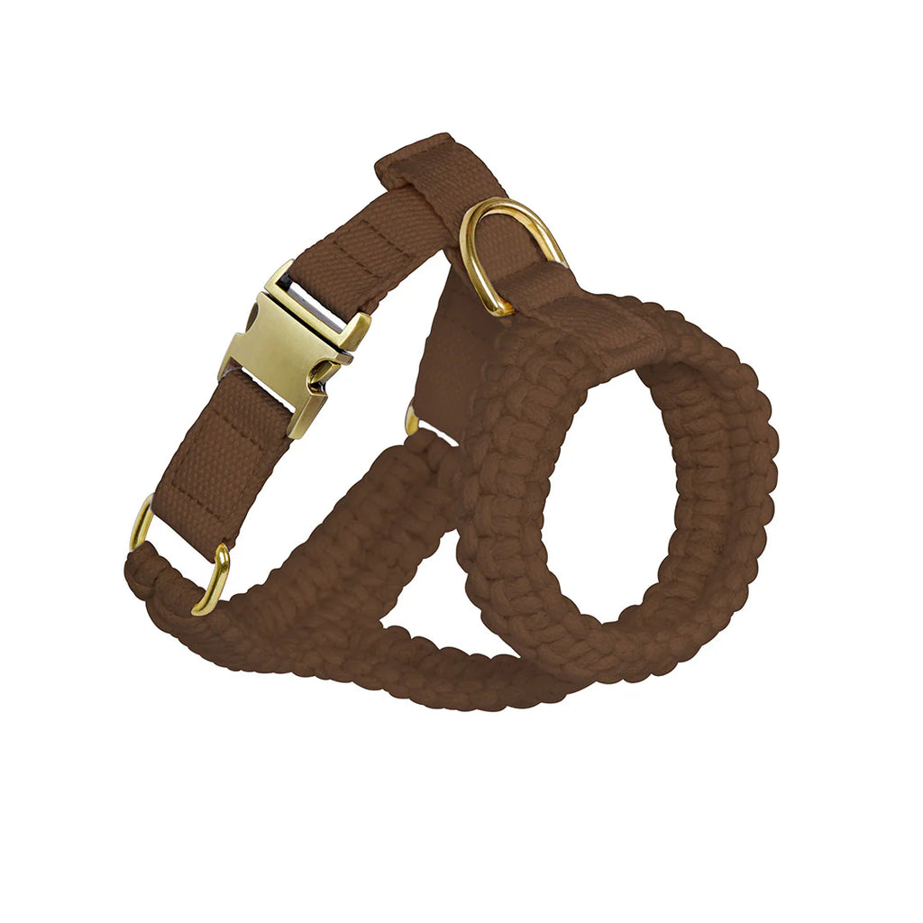 Macramé Originals Harness - Biscuit