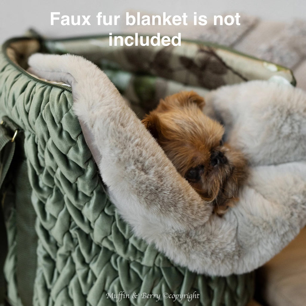 Velour Luxury Pet Carrier