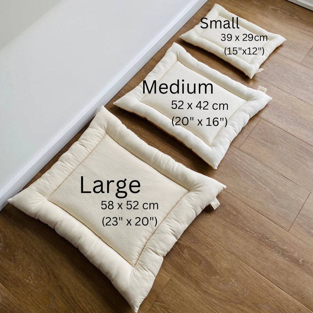 Padded Pet Bed - Tropical Palm