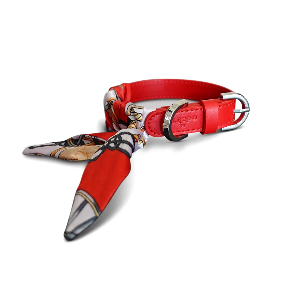 Dog Collar Twilly Classy - Red