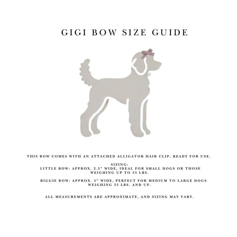 Soft Oat Gigi Bow