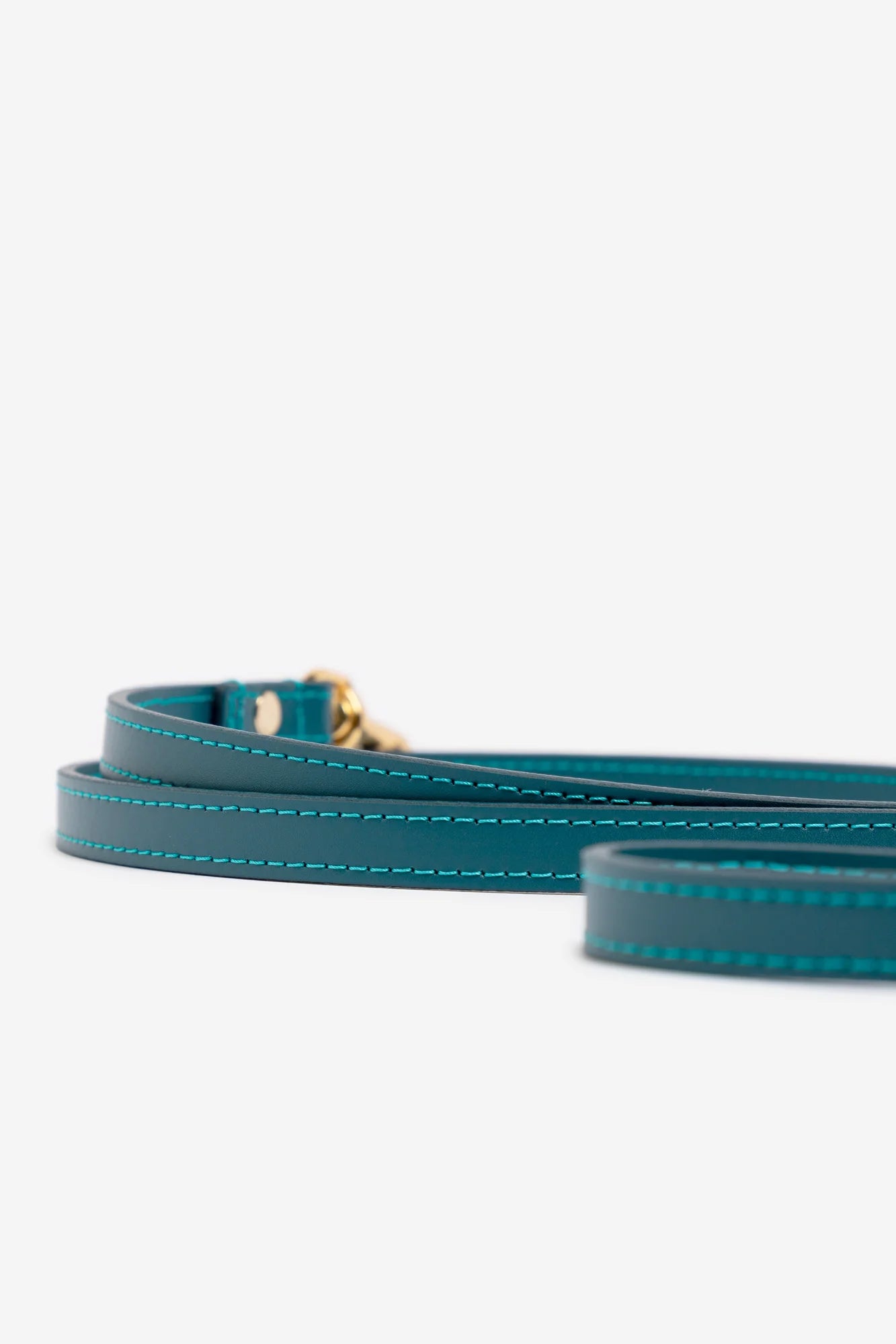 Navy Blue Leather Nara Dog Lead