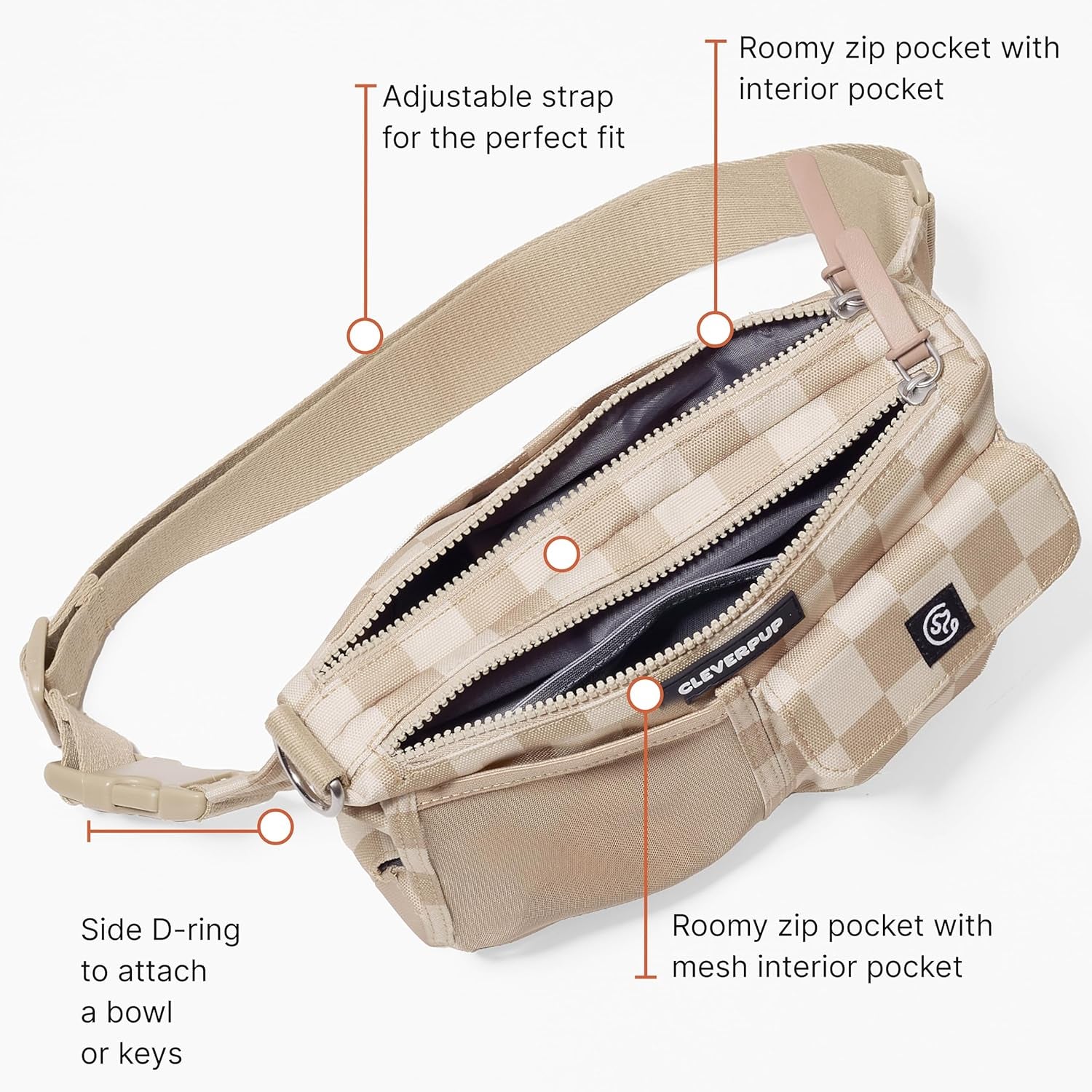 Hands-Free Dog Walking & Training Bag
