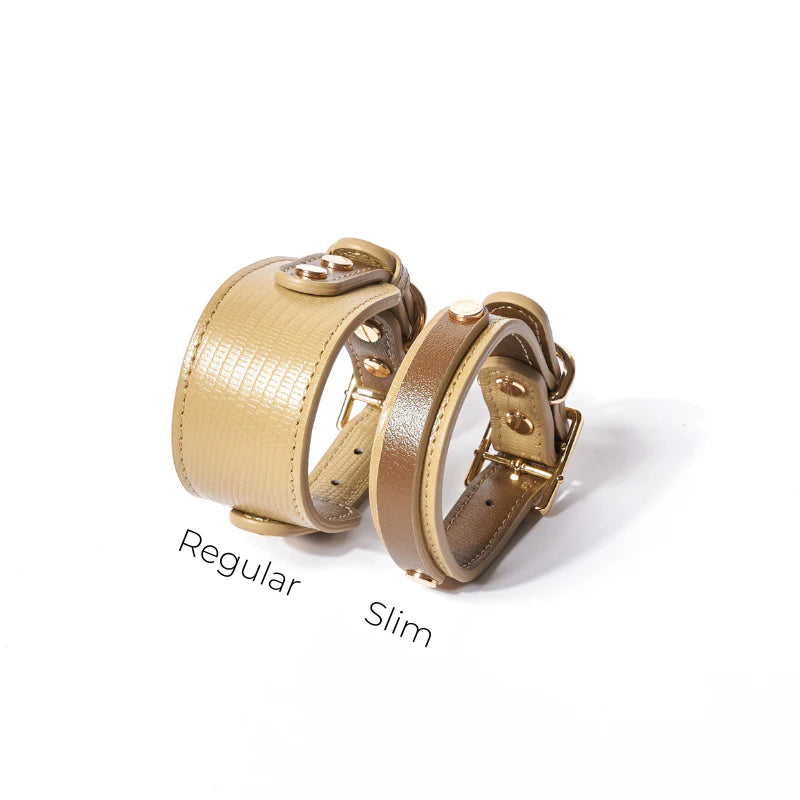 Slim Palais Leather Collar