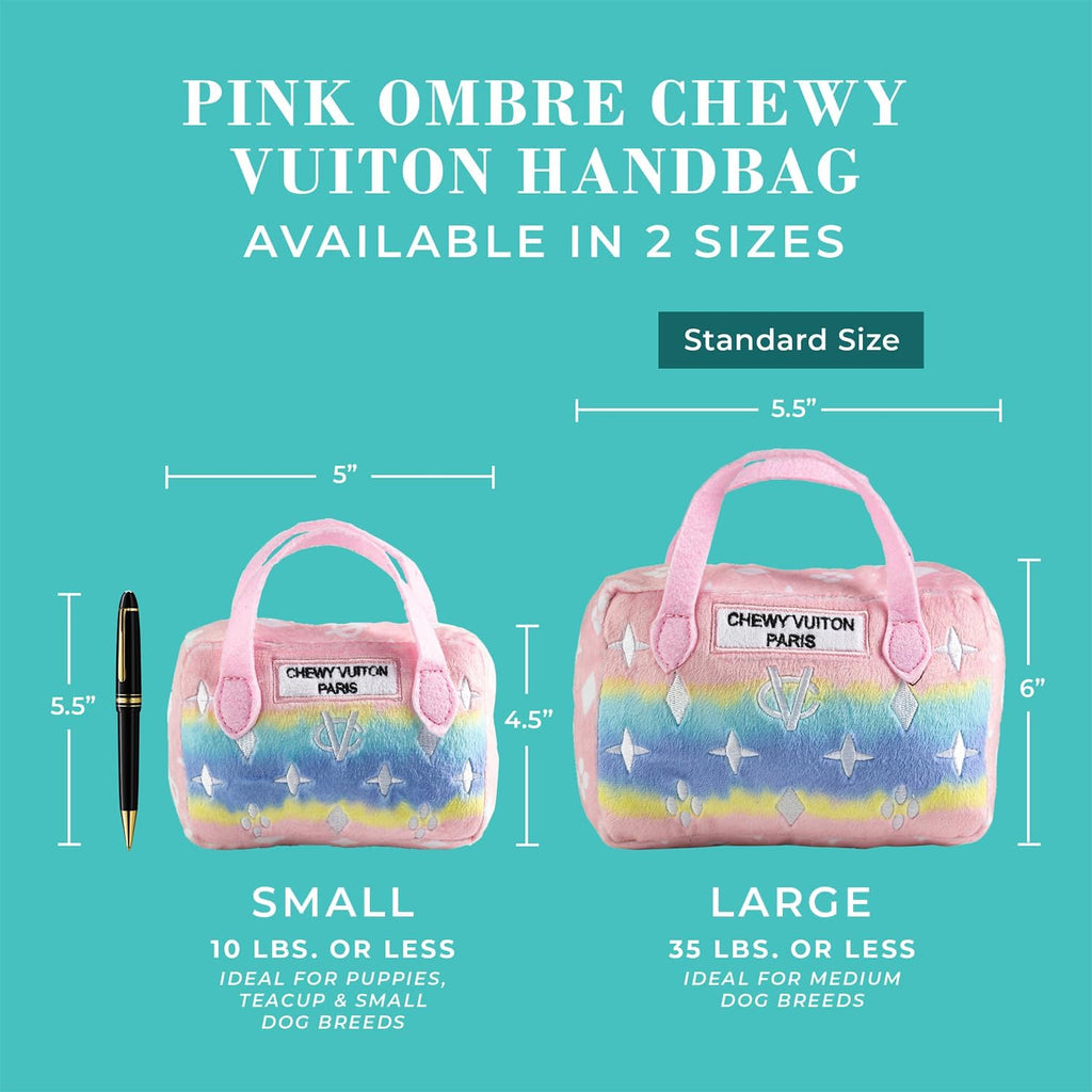 Chewy Vuiton Handbag - Pink Ombre