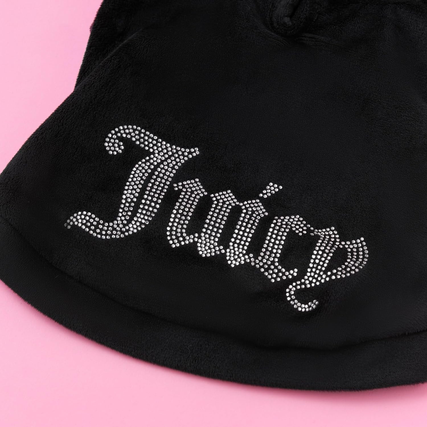 Juicy Couture - Hooded Pet Juicy Bling Velour Tracksuit