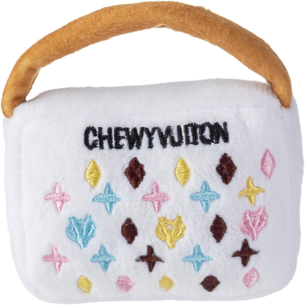 Chewy Vuiton Handbag - White