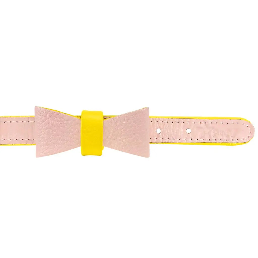  The Handcrafted Leather Bow Tie