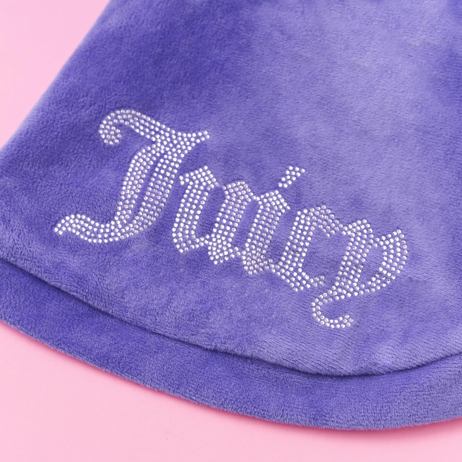 Juicy Couture – Hooded Pet Juicy Bling Velour Tracksuit 