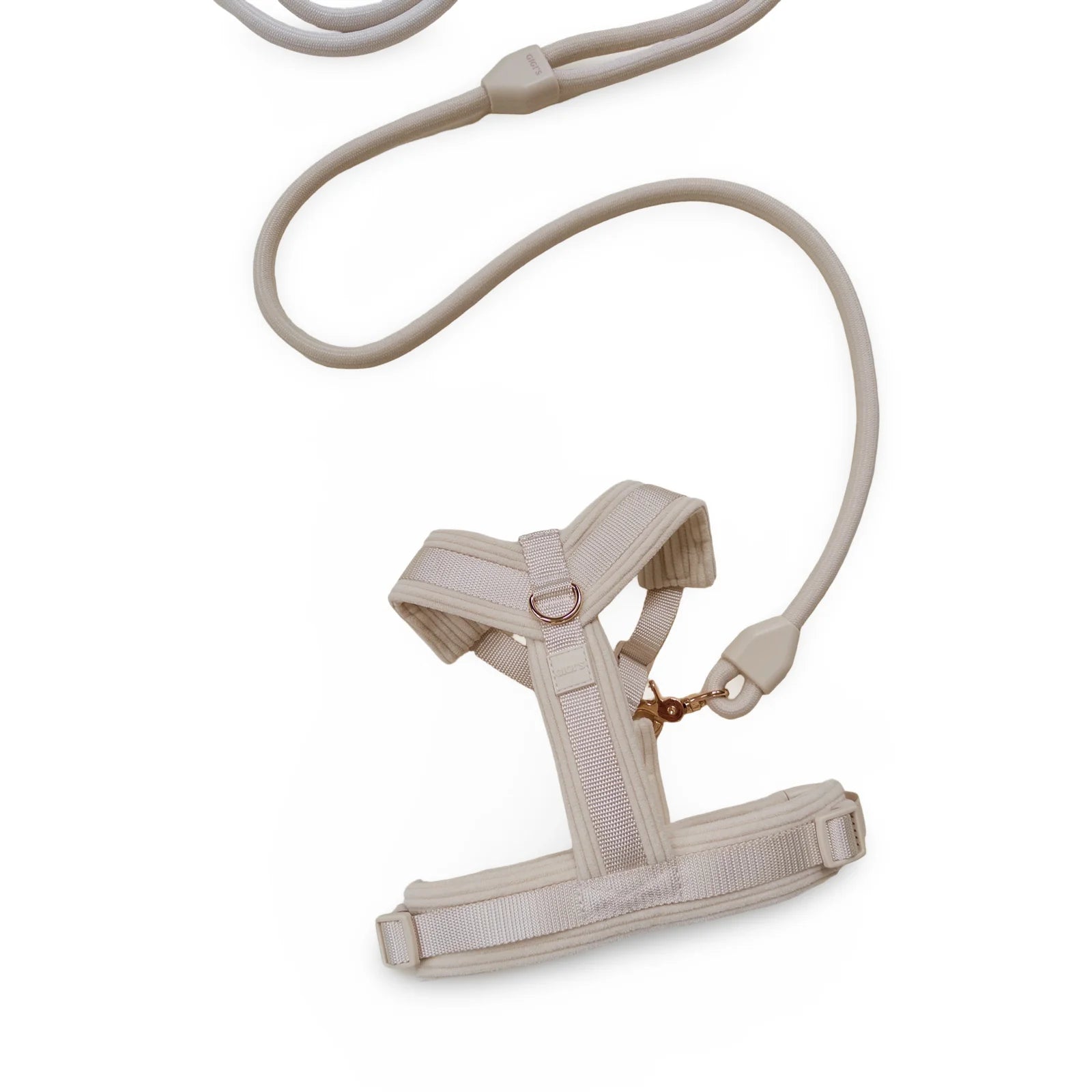 Comfort Sleek Harness & Hands-Free Set - Soft Oat