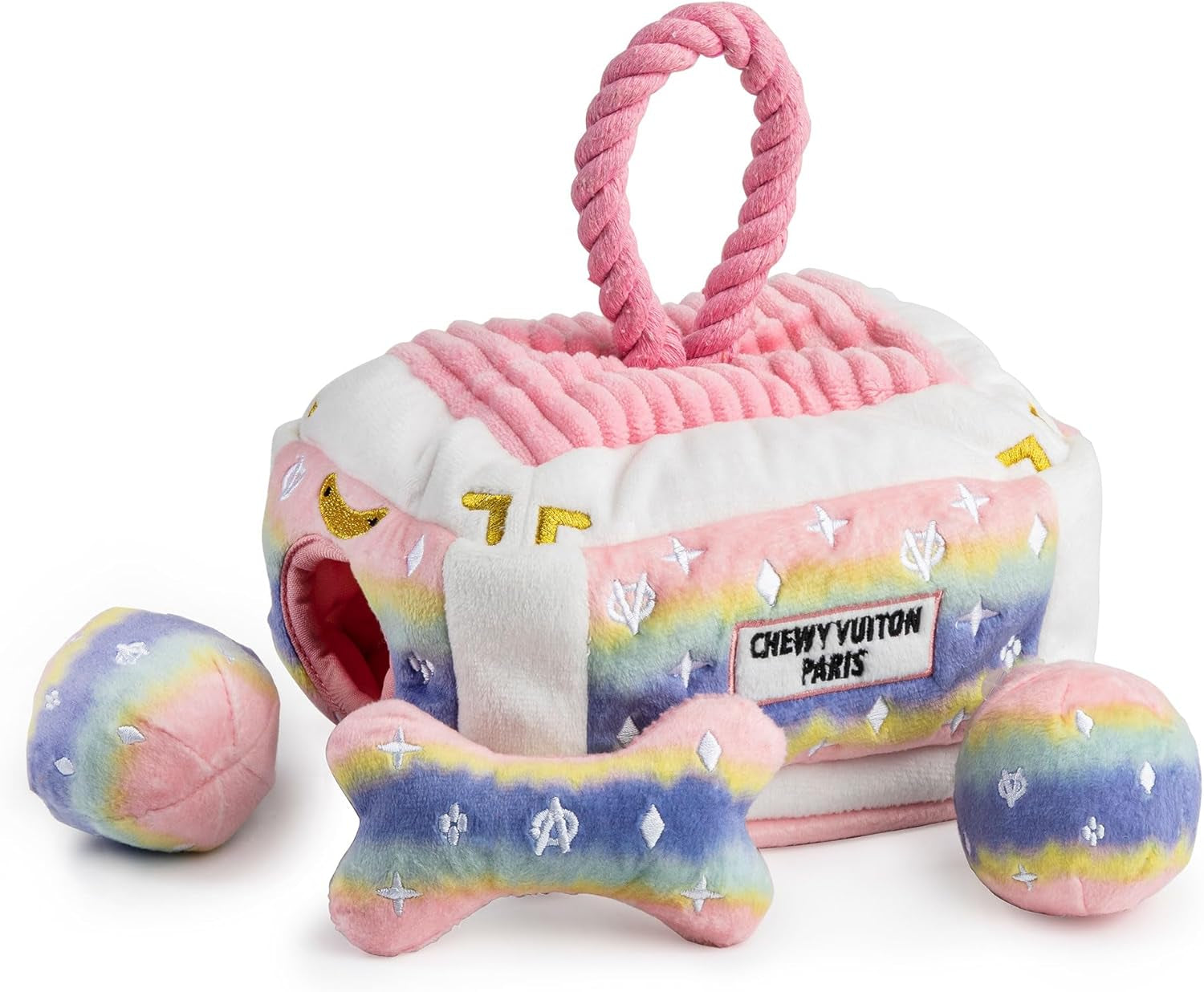 Chewy Vuiton Trunk - Pink Ombre 