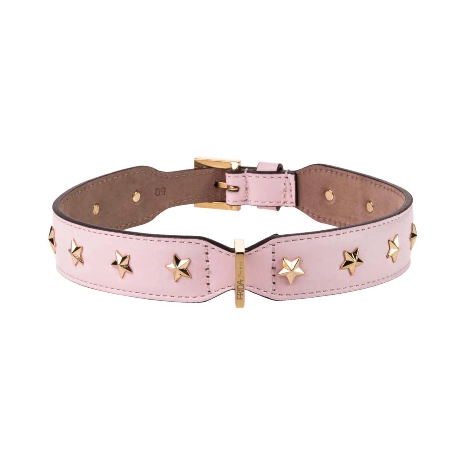 Stud Star Collar Pink