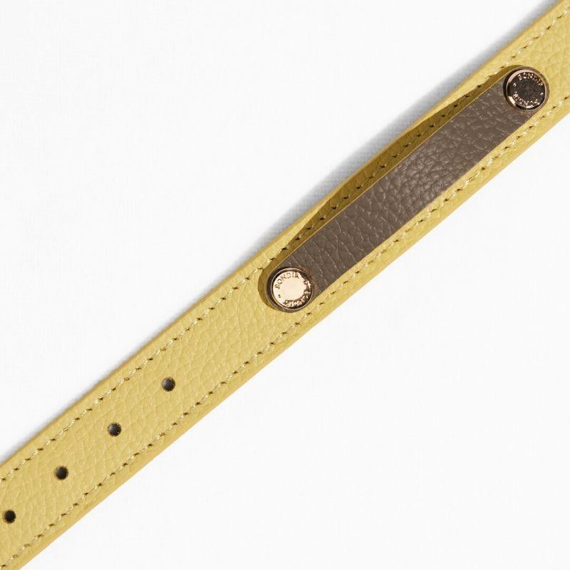 Slim Rosy Leather Collar