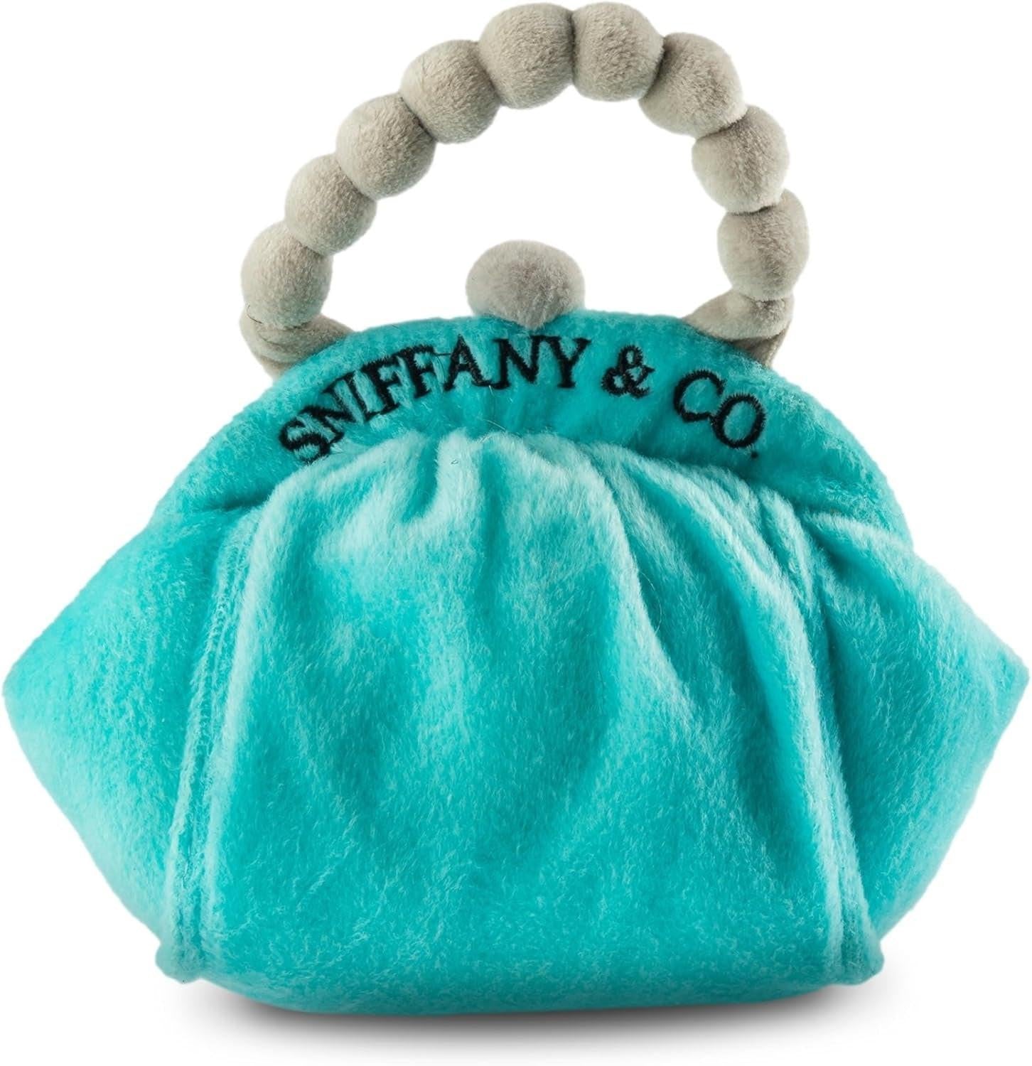 Runway Pup Collection | Unique Squeaky Parody Plush Dog Toys – Handbag 2
