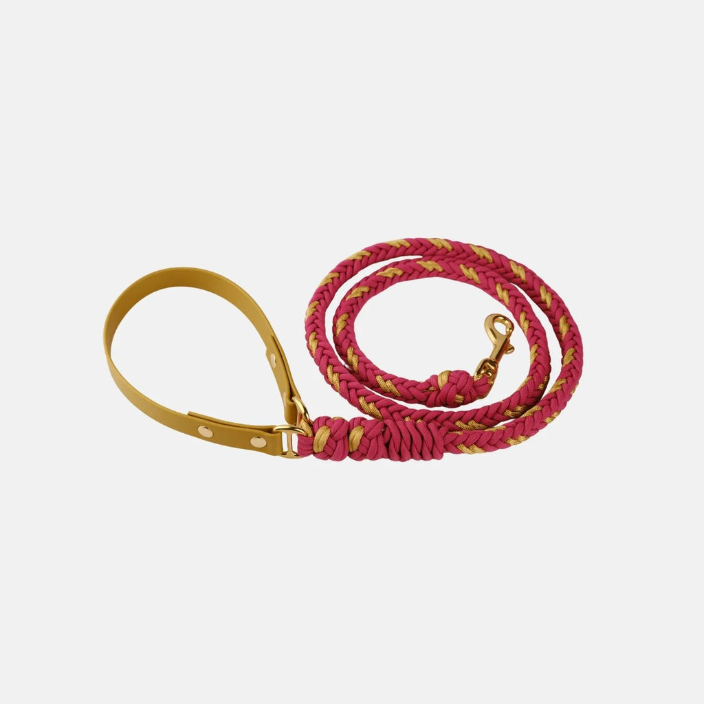Valentina Collar & Leash Set – Rosé Pink