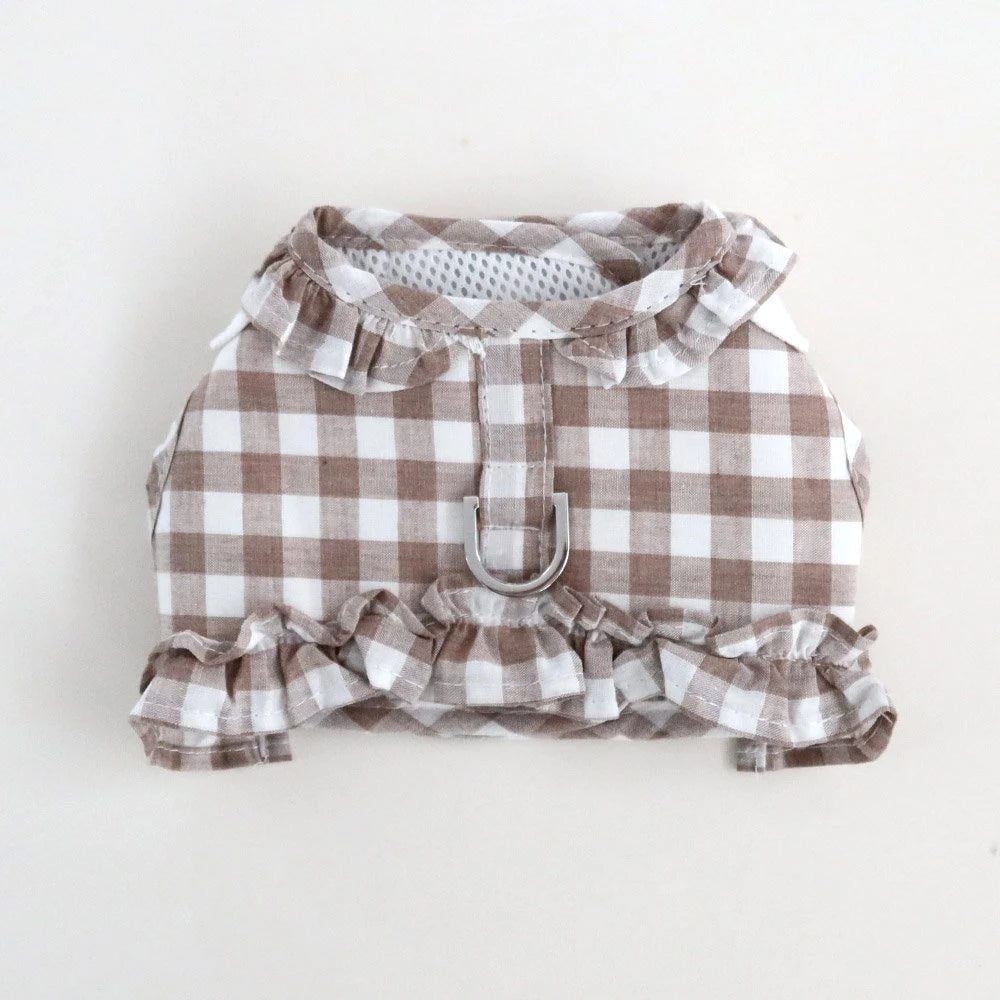 The Gingham Frill Harness