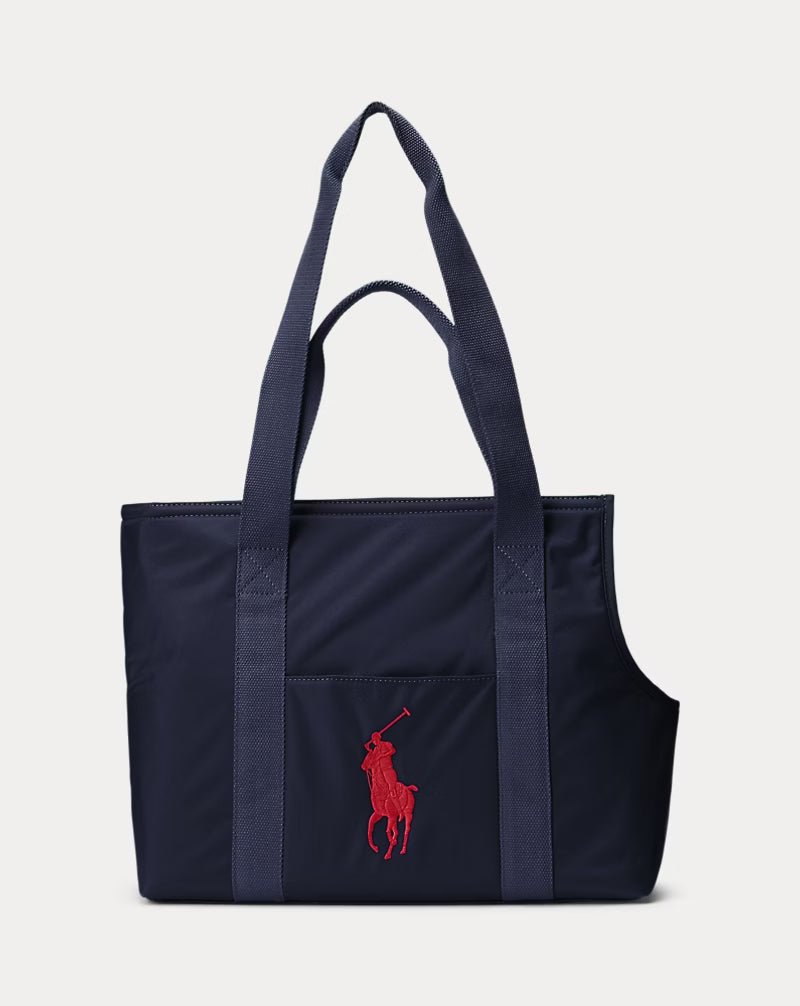 Polo Ralph Lauren Dog Woven Tote (Fashion)