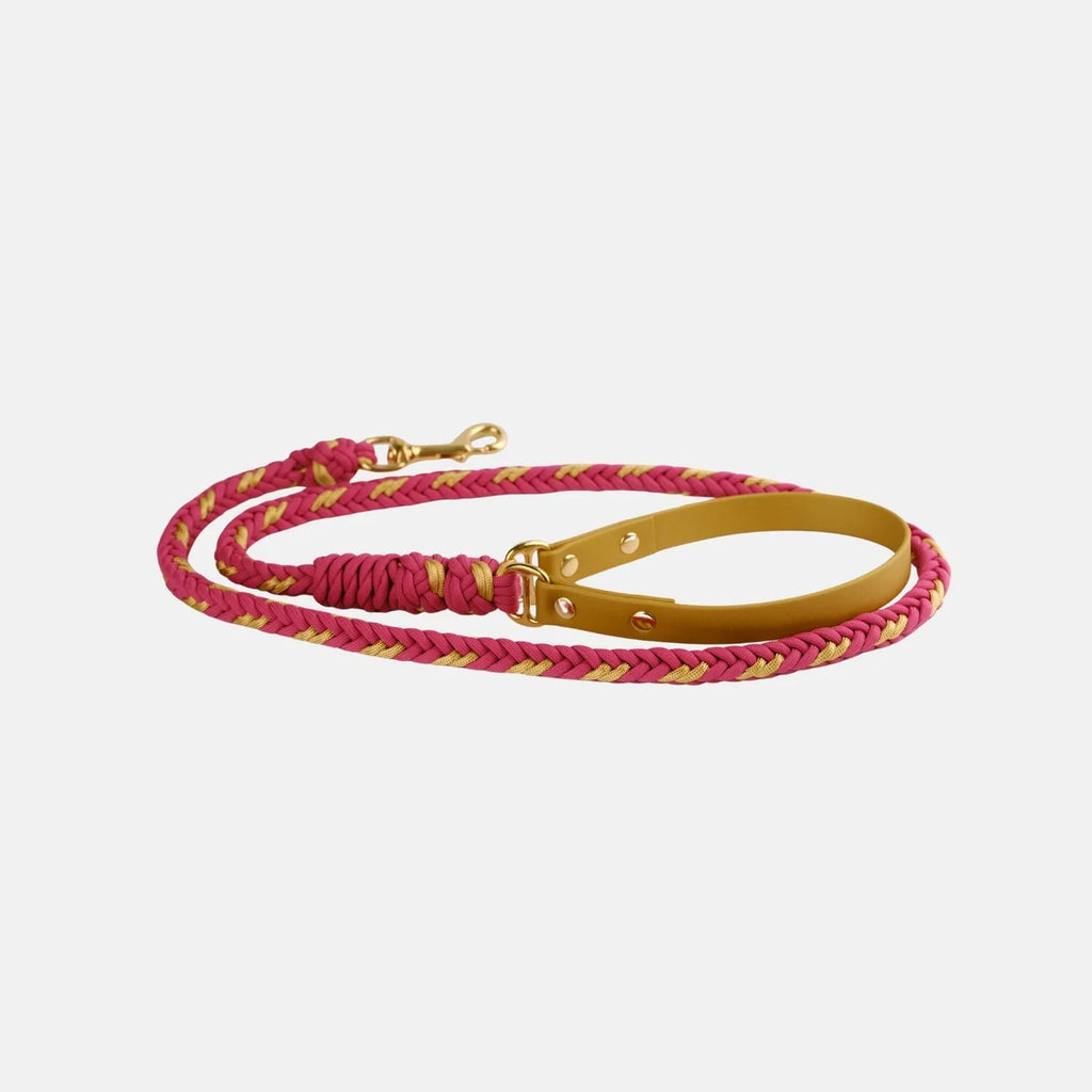 Valentina Collar & Leash Set – Rosé Pink