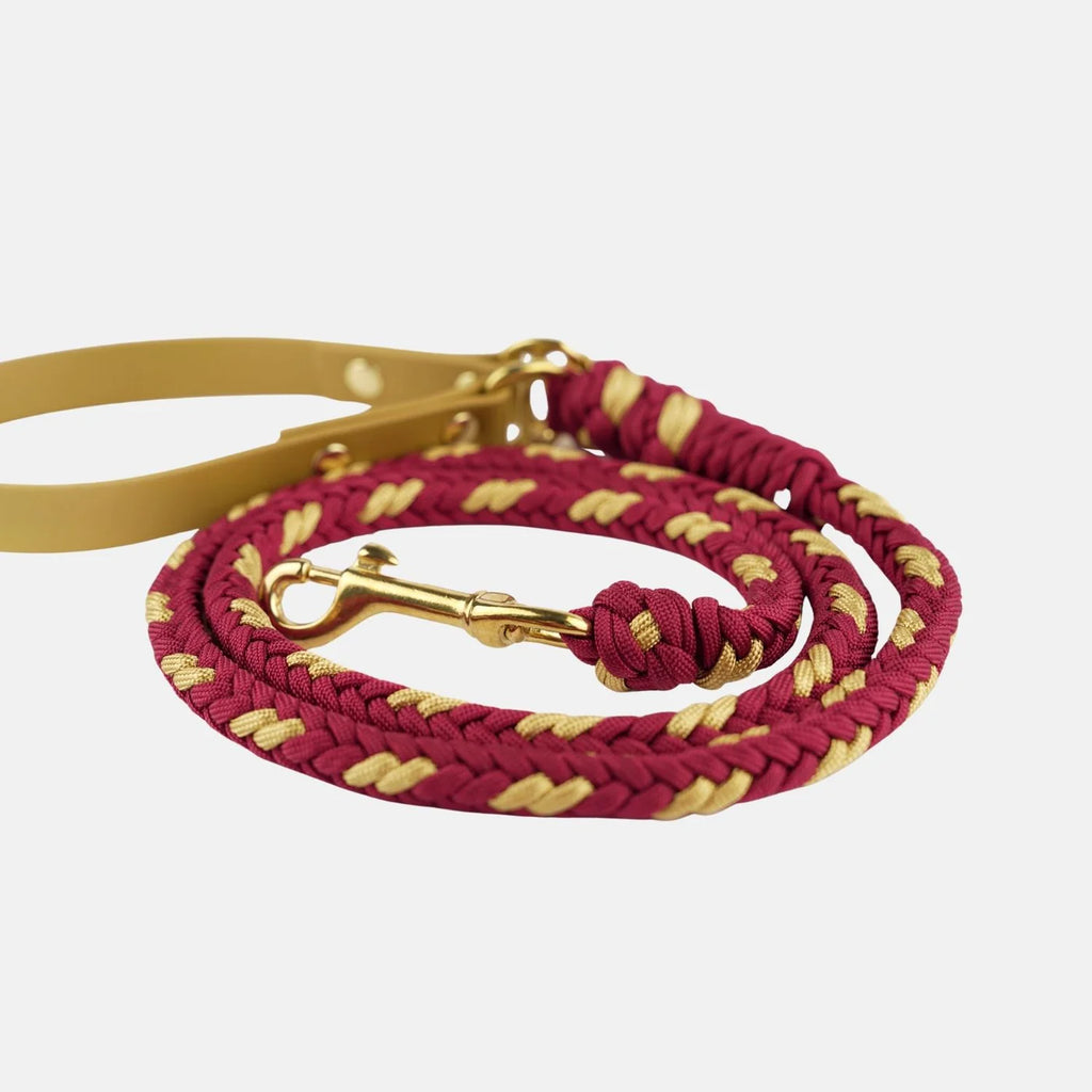 Flor Scarlet Red Leash