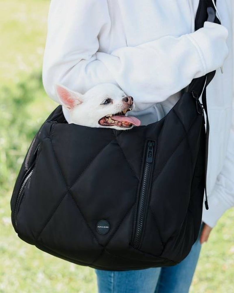 First Class Quilted Cloud Black Carrier
