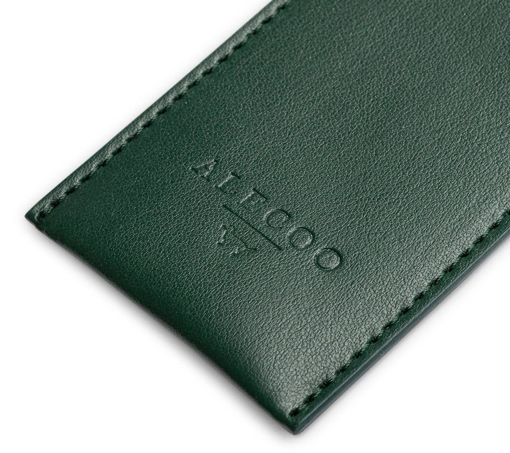 Poopbag Holder Classy Dark Green - Gold