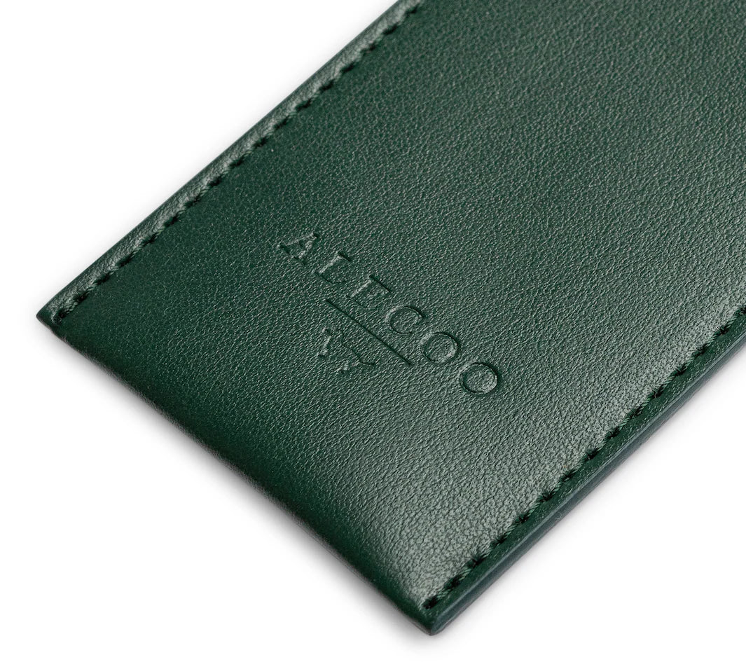Poopbag Holder Classy Dark Green - Gold