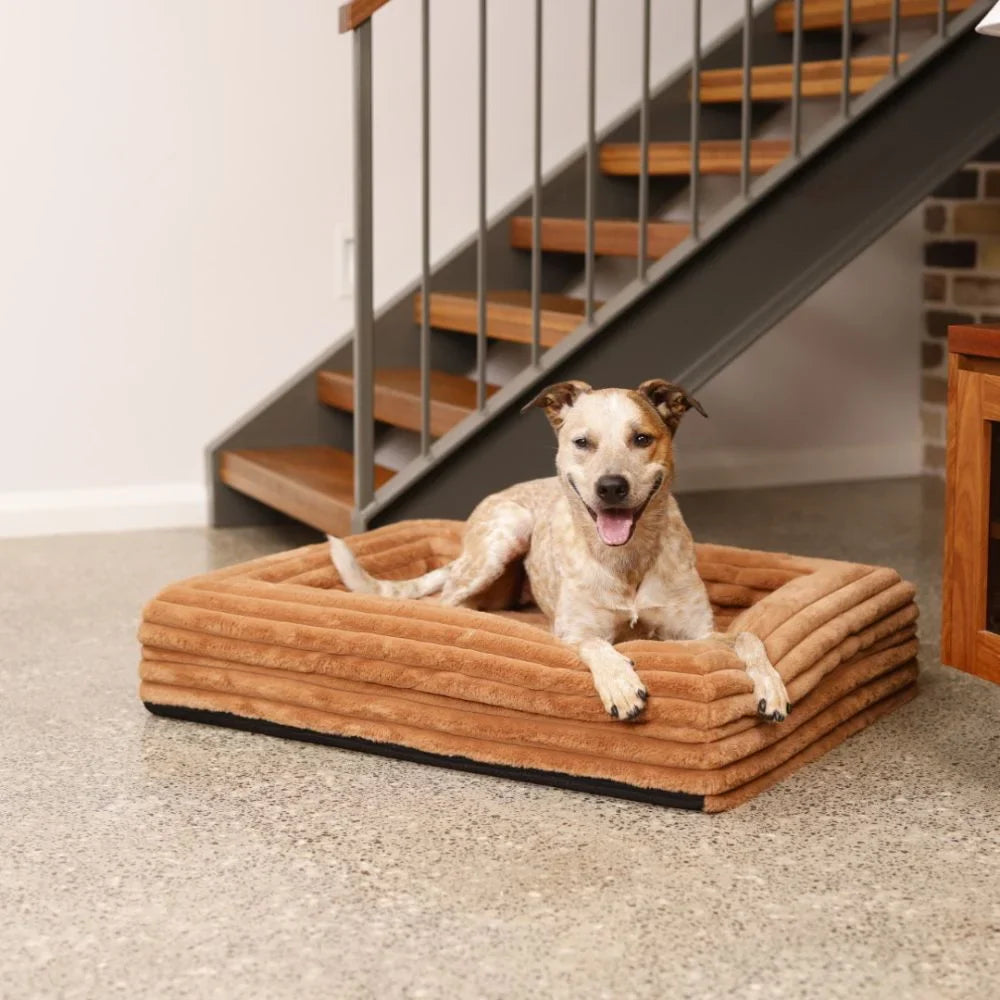 Memory Foam Dog Bed - Puffer Nutmeg