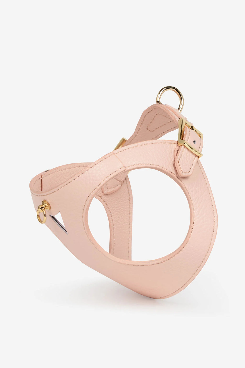 Peach Leather Juno Dog Harness