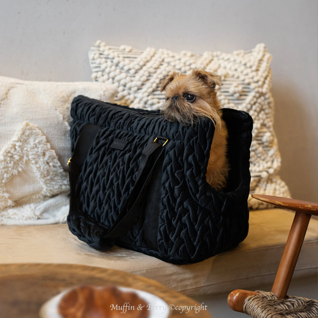 Velour Luxury Pet Carrier