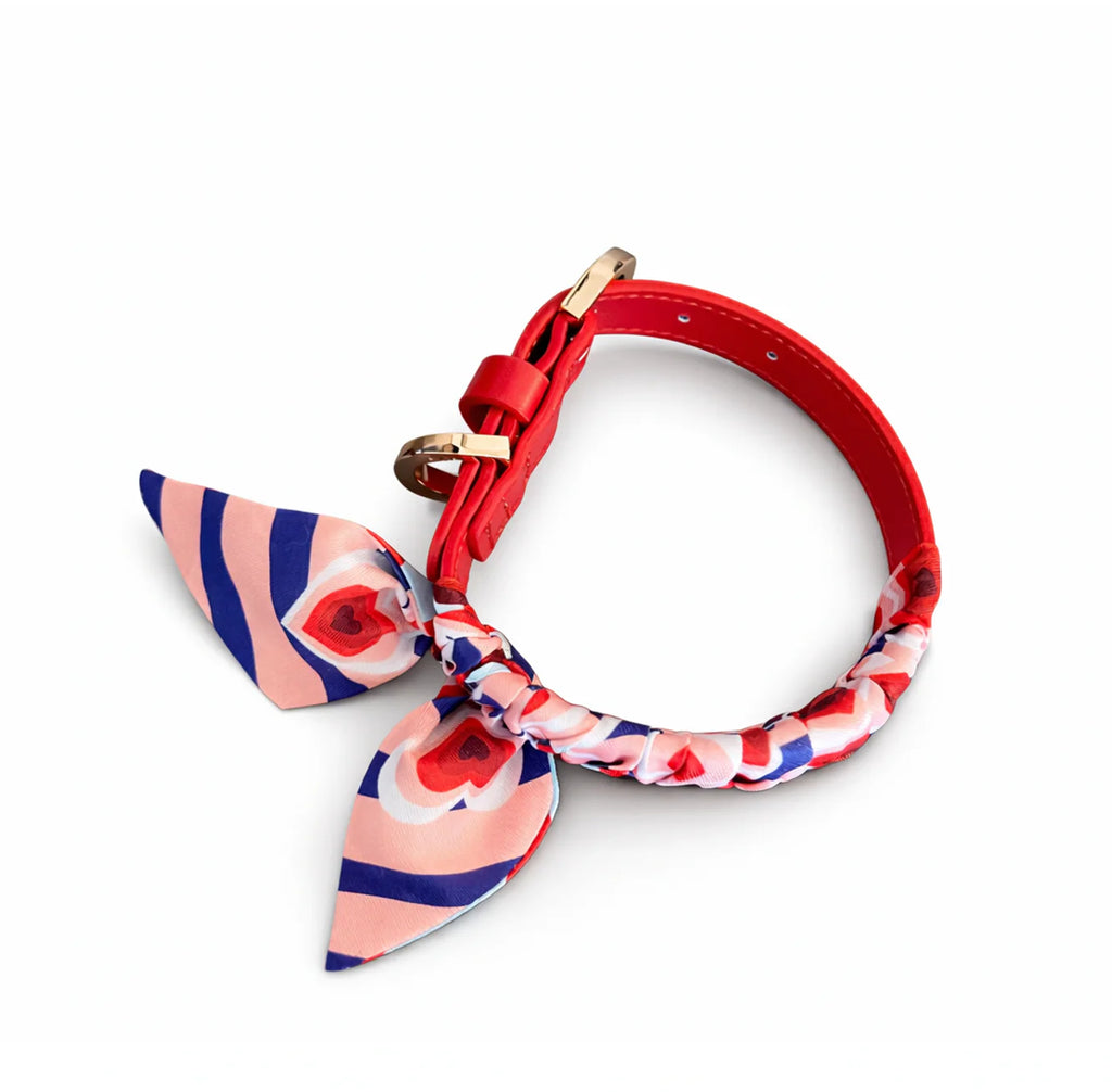 Hundehalsband Twilly Valentine - Rose