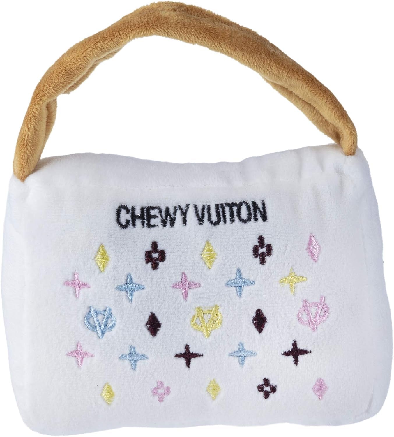 Chewy Vuiton Handbag - White