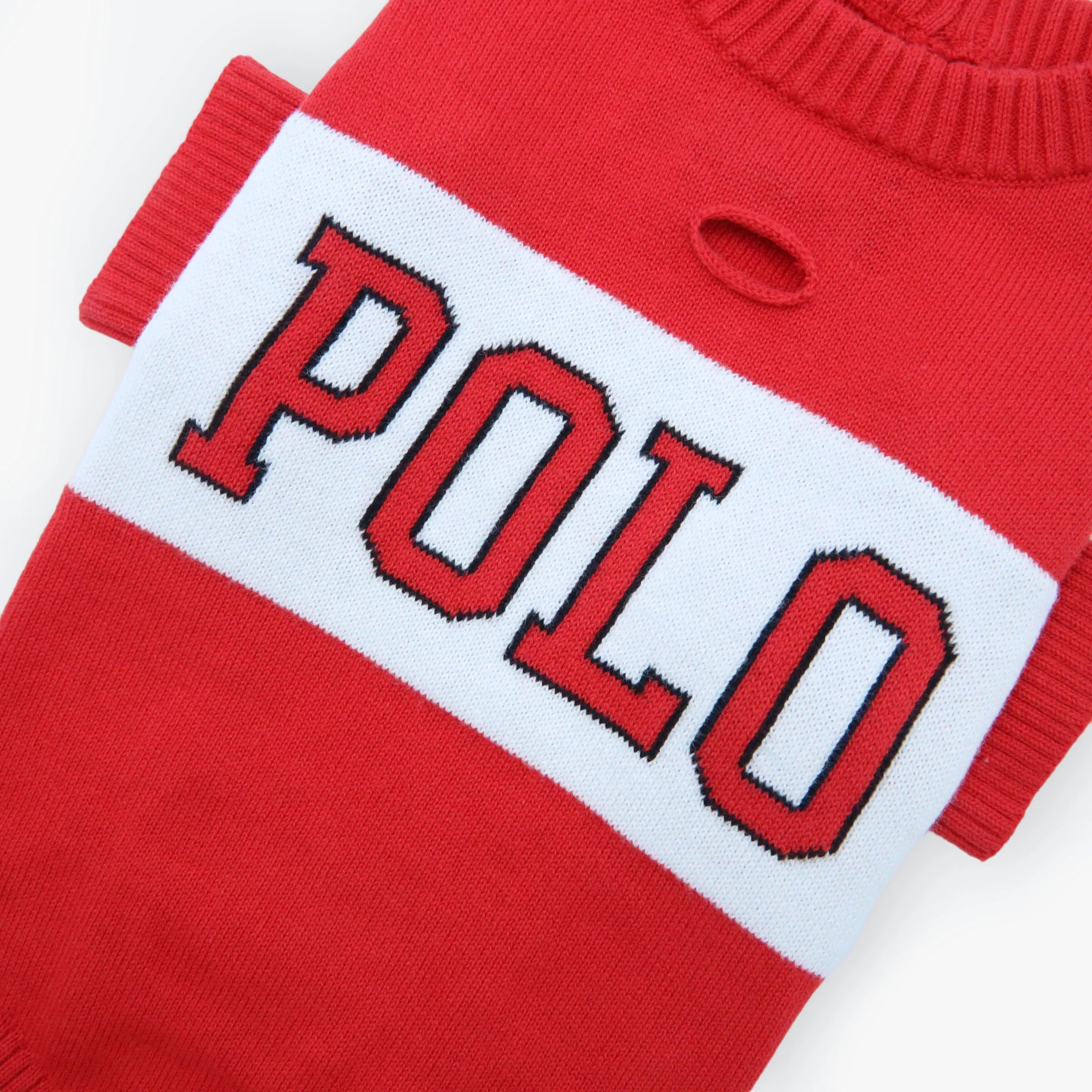 Polo Ralph Lauren Dog Polo Jacquard Cotton Crew Neck