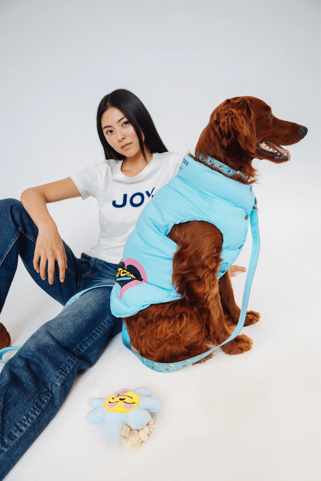 Hattie Stewart X Marc Jacobs X  Light Blue Puffer Vest