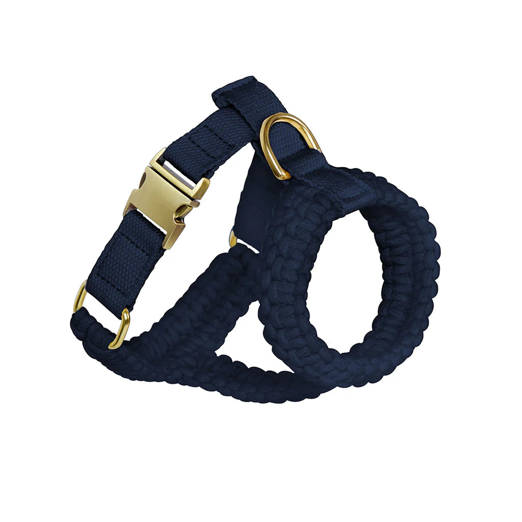 Macramé Originals Harness - Indigo