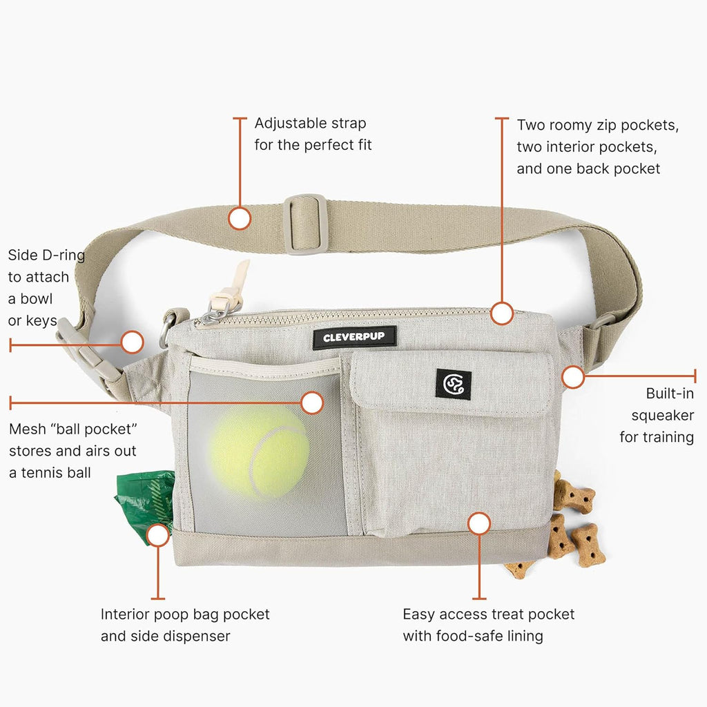 Hands-Free Dog Walking & Training Bag