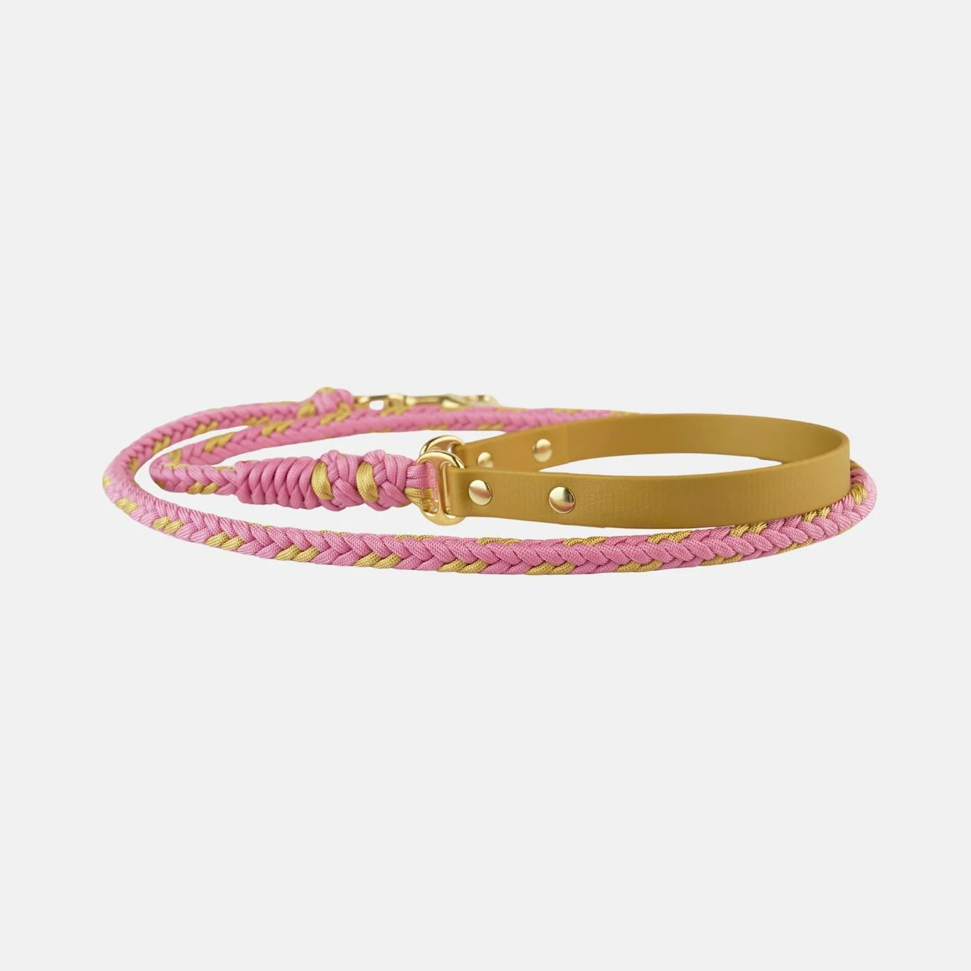 Valentina Collar & Leash Set – Blush Pink